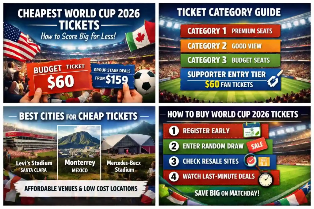 Cheapest World Cup 2026 Tickets A Real Fan’s Guide to Paying Less