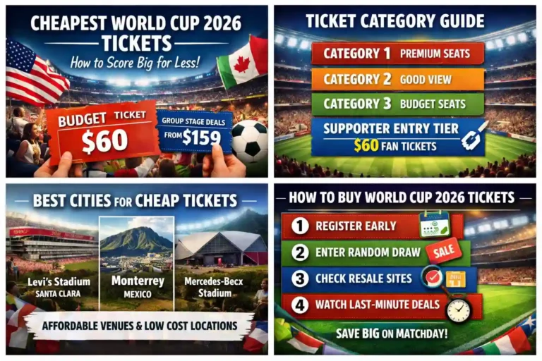 Cheapest World Cup 2026 Tickets A Real Fan’s Guide to Paying Less
