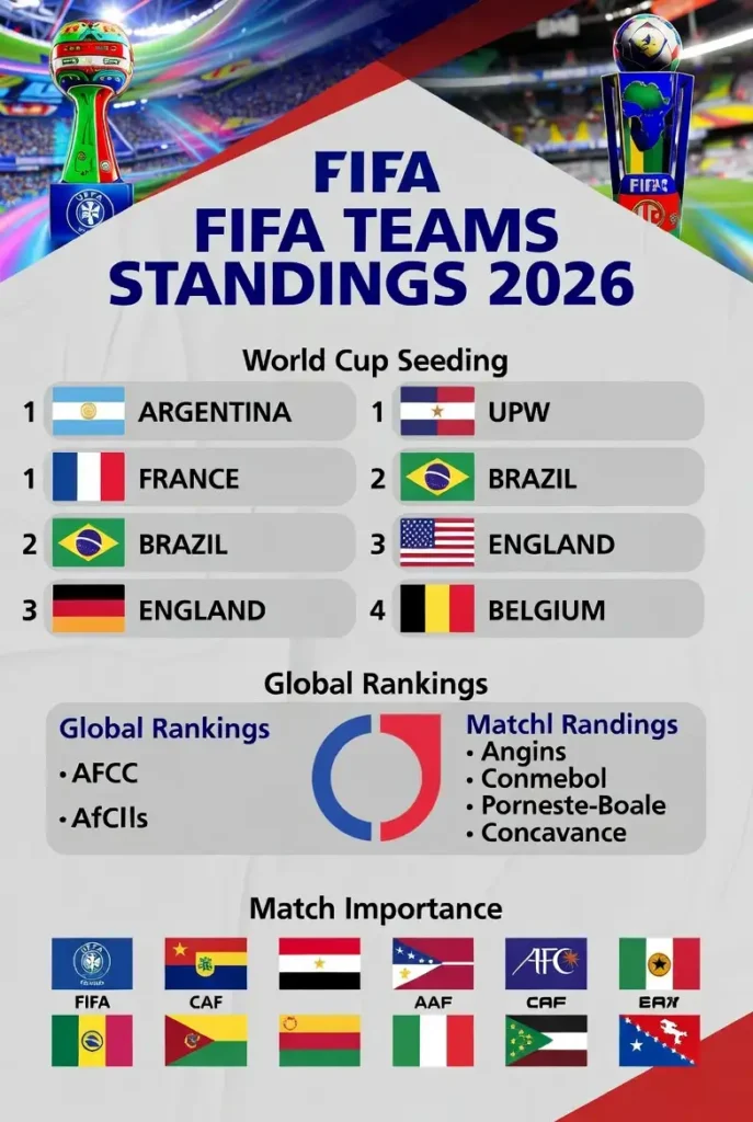 FIFA Teams Standing