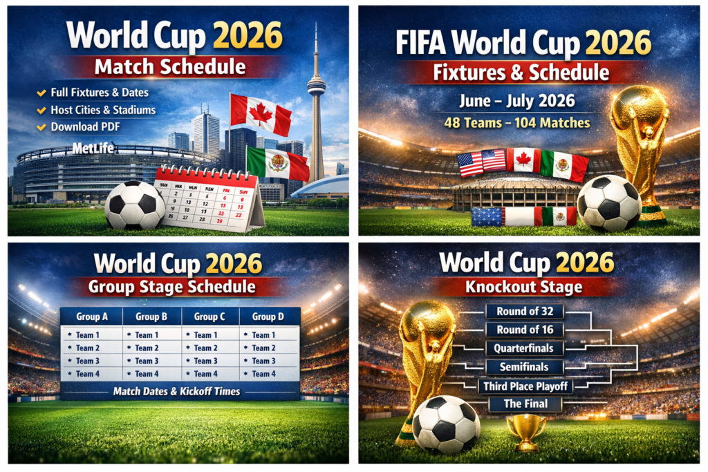 World Cup 2026 Match Schedule