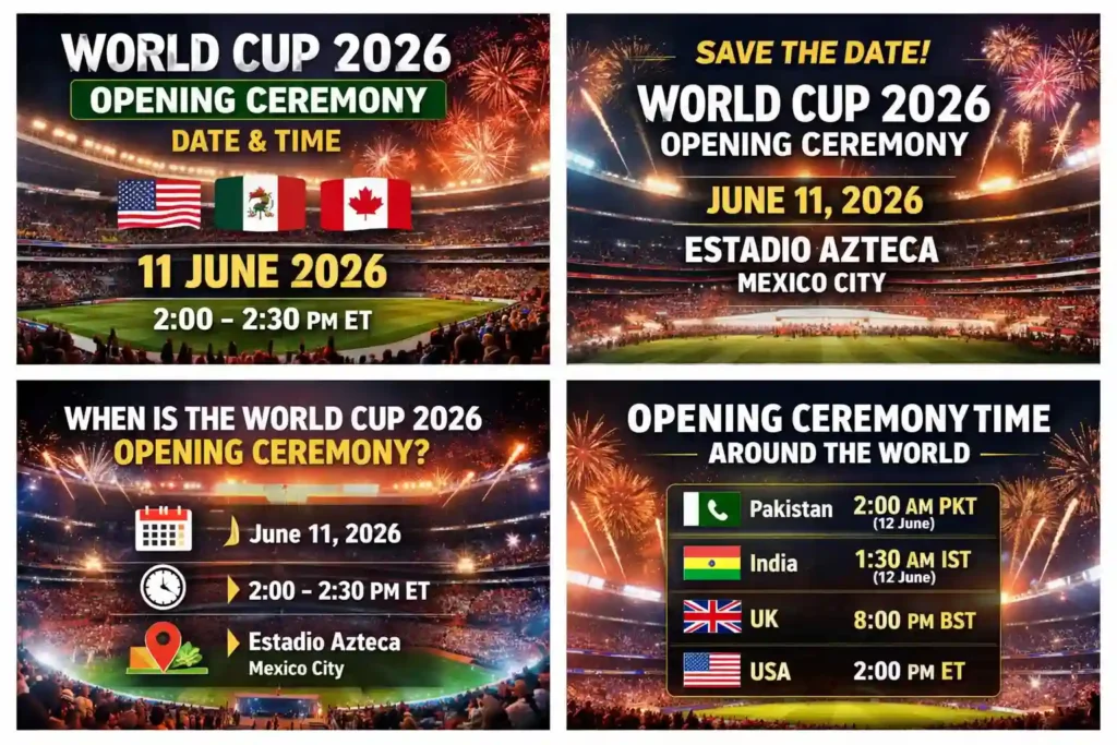 World Cup 2026 Opening Ceremony