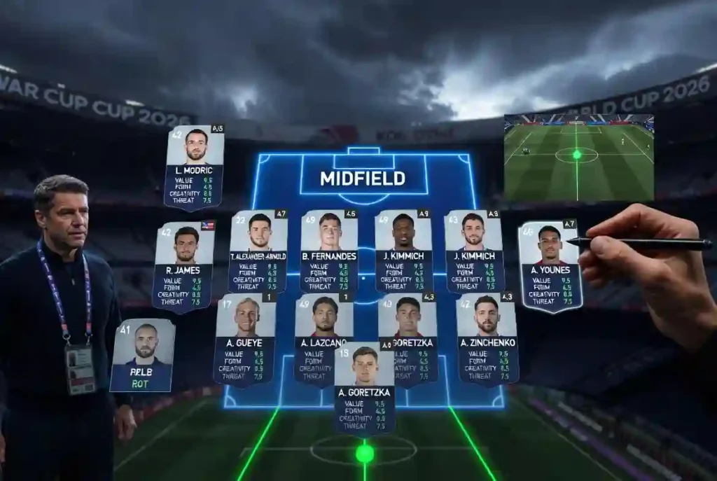 Gelandang Fantasi Piala Dunia FIFA 