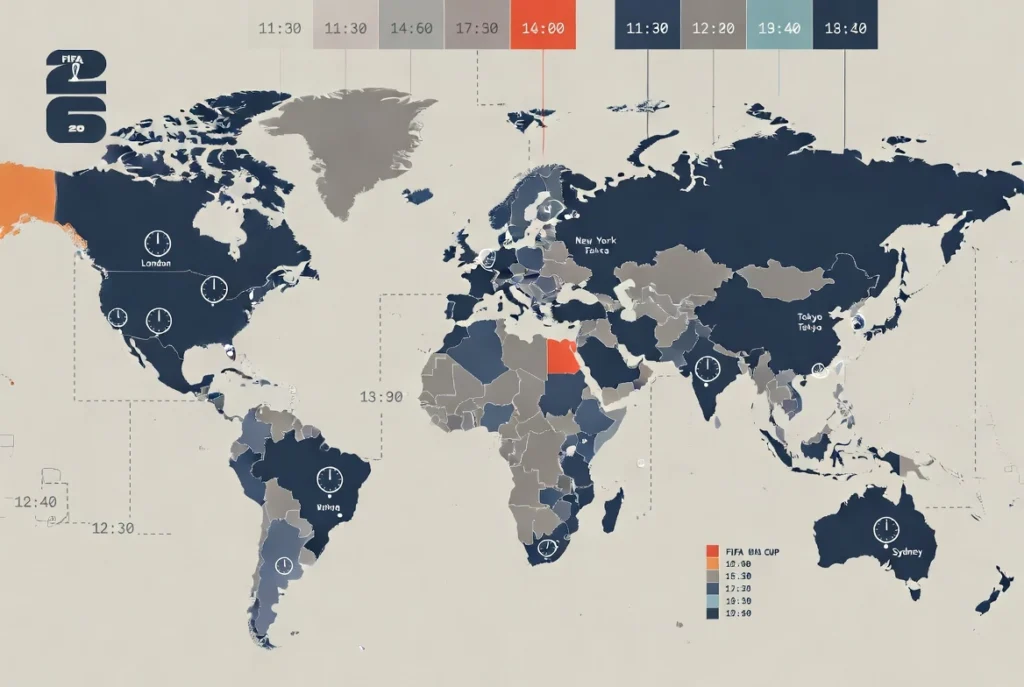 FIFA World Cup match timig 2026