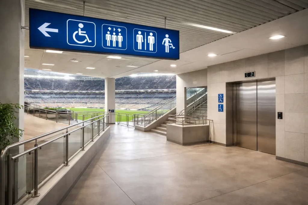 Football Disabled Fans