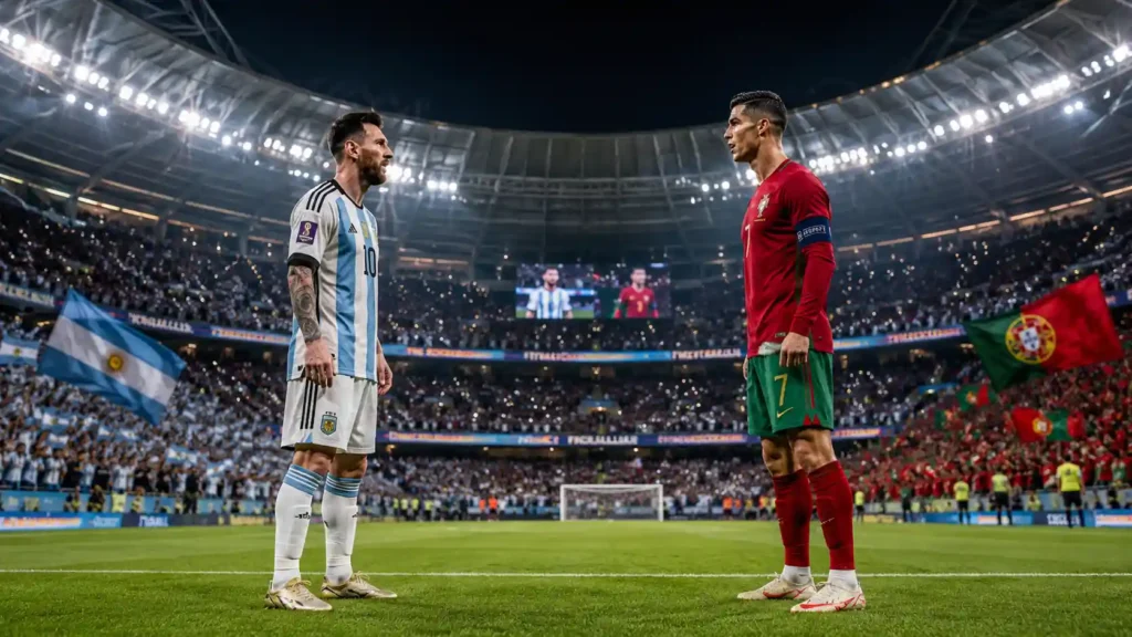 Leo Messi Vs Ronaldo