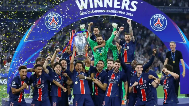 PSG Winning Celebrations