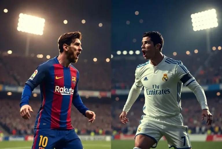 Top 10 Messi vs Ronaldo Iconic Moments