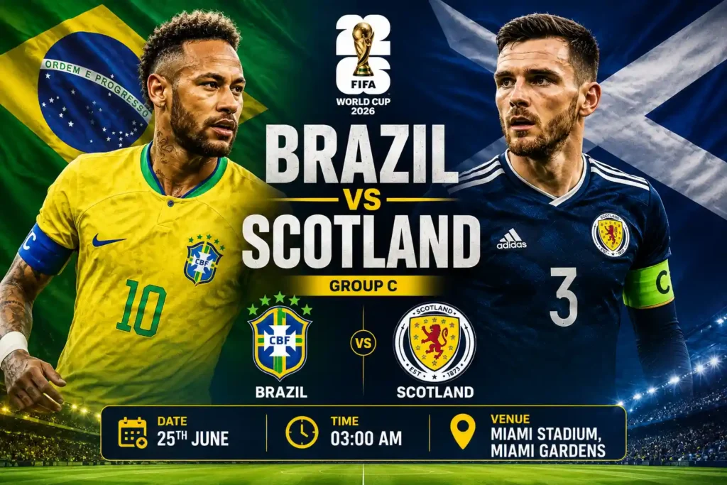 Brazil vs Scotland