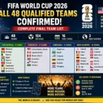 FIFA World Cup 2026 qualified teams