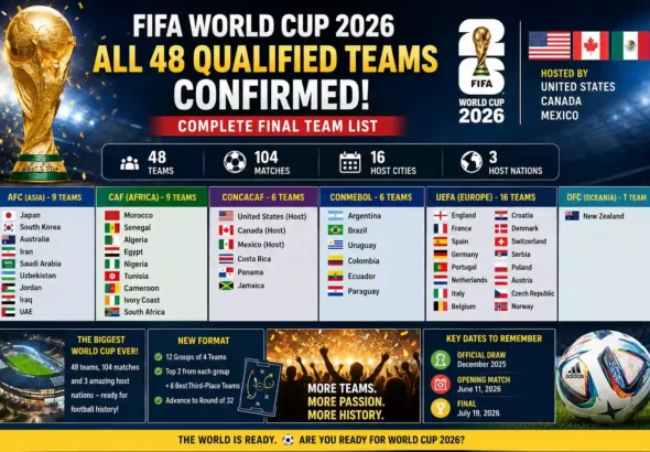 FIFA World Cup 2026 qualified teams