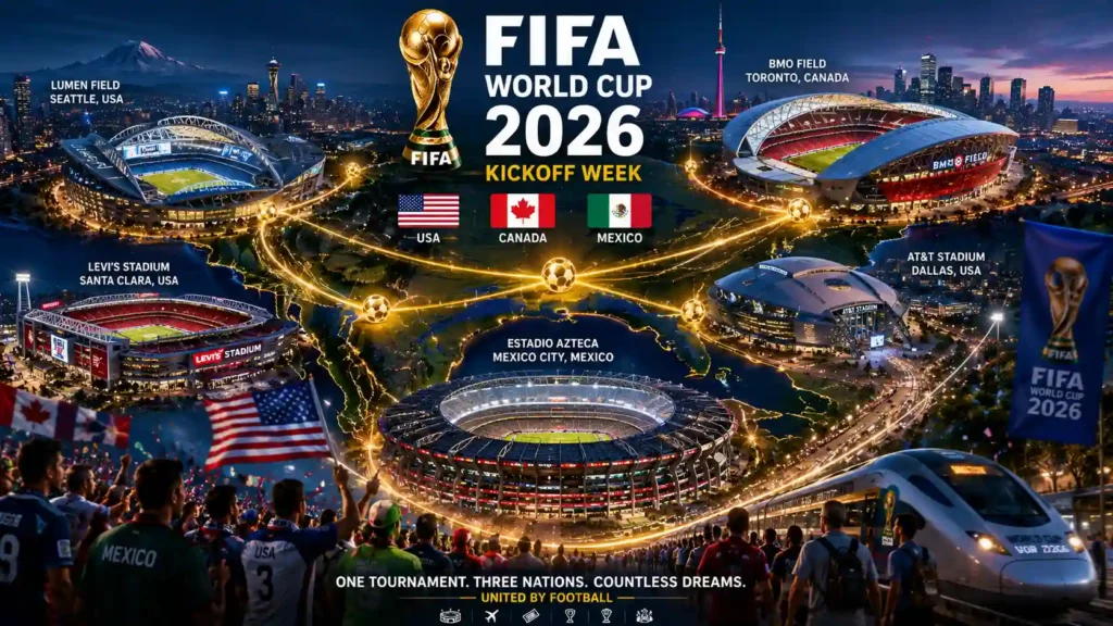5 pertandingan pertama Piala Dunia FIFA 2026