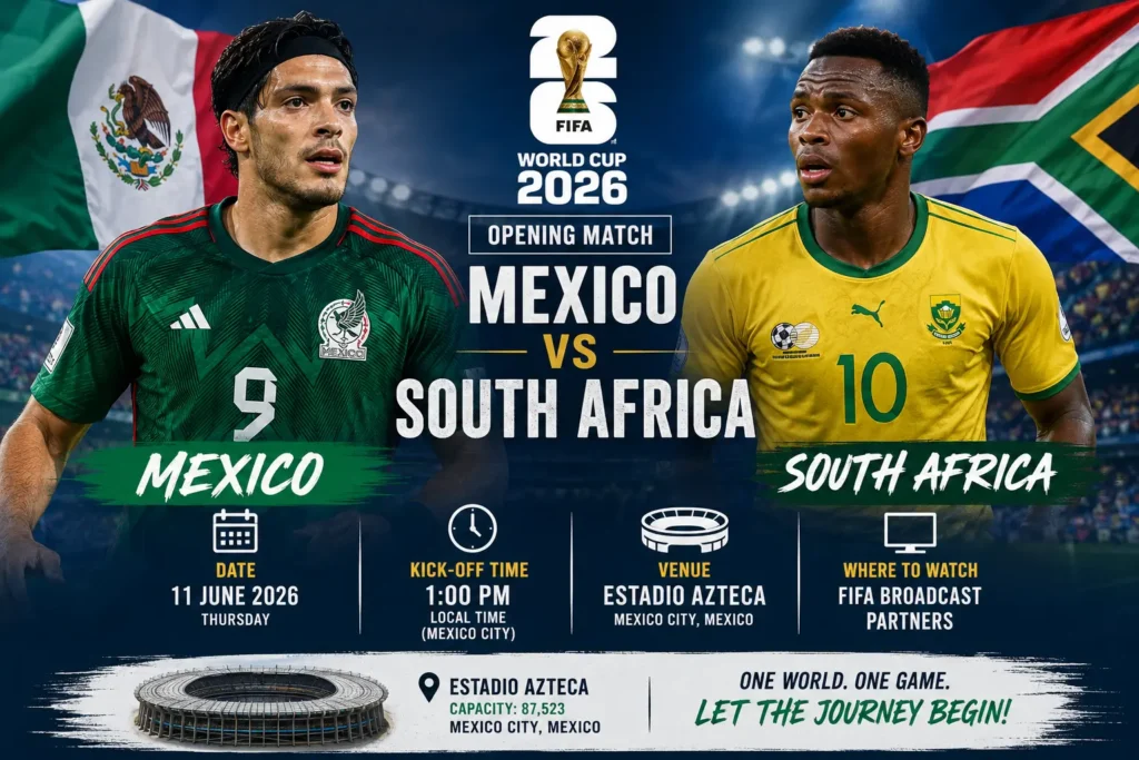 Meksiko vs Afrika Selatan
