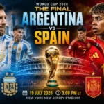 Argentina vs spain